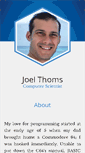 Mobile Screenshot of joel.net